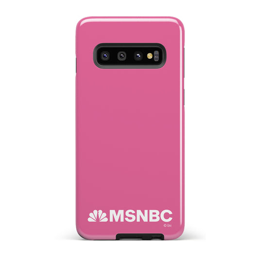 MSNBC Pink Logo Tough Phone Case