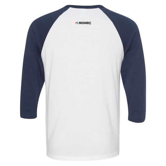 The Rachel Maddow Show Raglan Baseball T-Shirt