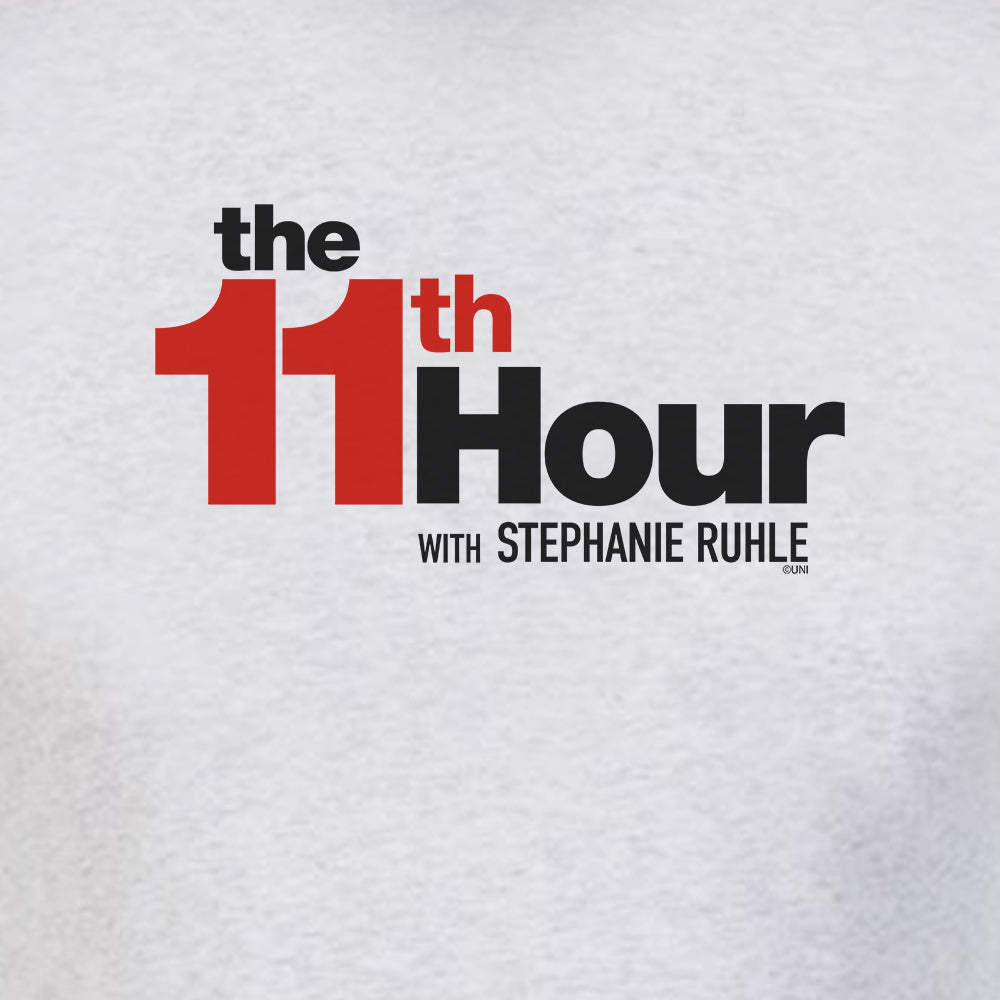 The 11th Hour with Stephanie Ruhle Logo Men's Tri-Blend T-Shirt