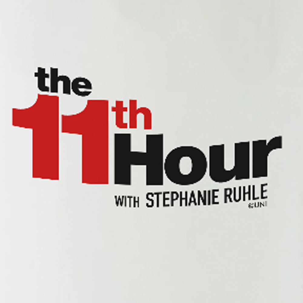 The 11th Hour with Stephanie Ruhle Logo 16 oz Stainless Steel Thermal Travel Mug