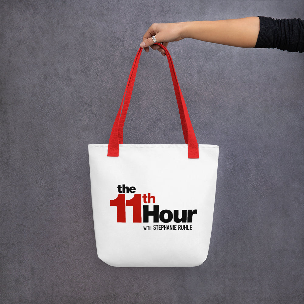 The 11th Hour with Stephanie Ruhle Logo Premium Tote Bag