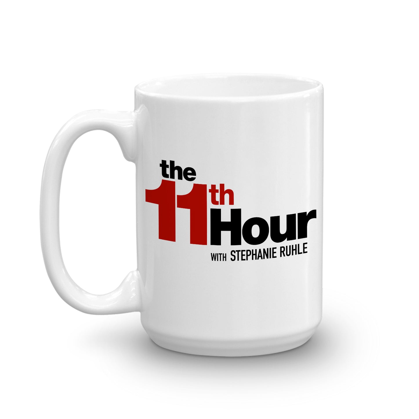 The 11th Hour with Stephanie Ruhle Logo White Mug