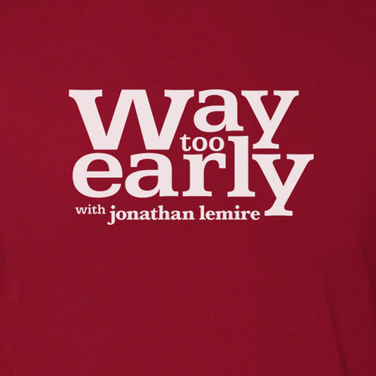 Way Too Early With Jonathan Lemire Logo Adult Short Sleeve T-Shirt