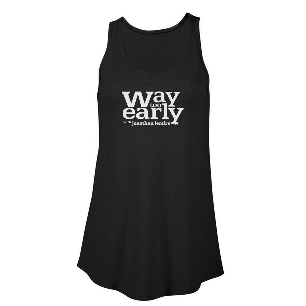 Way Too Early With Jonathan Lemire Logo Women's Flowy Tank Top