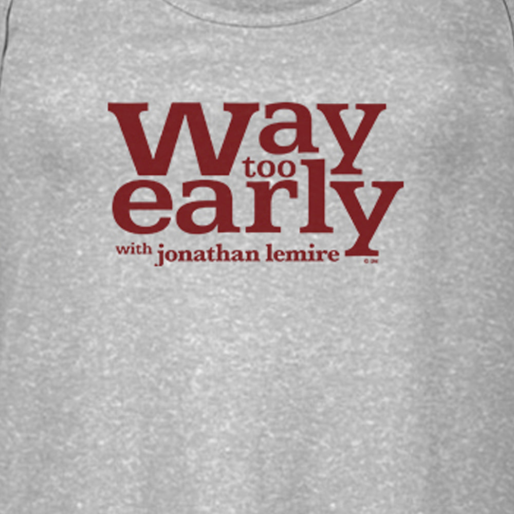 Way Too Early With Jonathan Lemire Logo Women's Flowy Tank Top