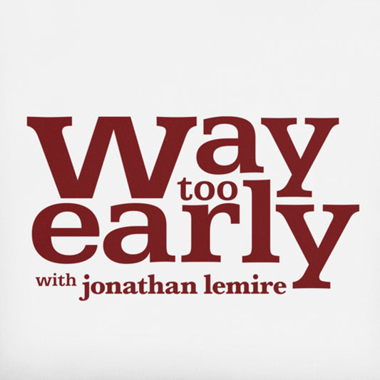 Way Too Early With Jonathan Lemire Logo Premium Tote Bag