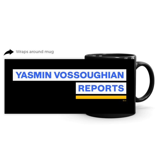 MSNBC Yasmin Vossoughian Reports Black Mug