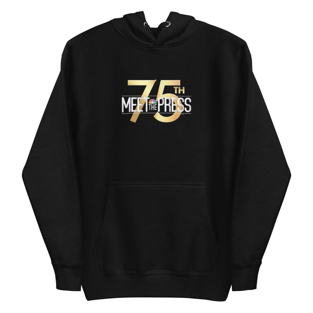 Meet The Press: 75th Anniversary Logo Unisex Premium Hoodie