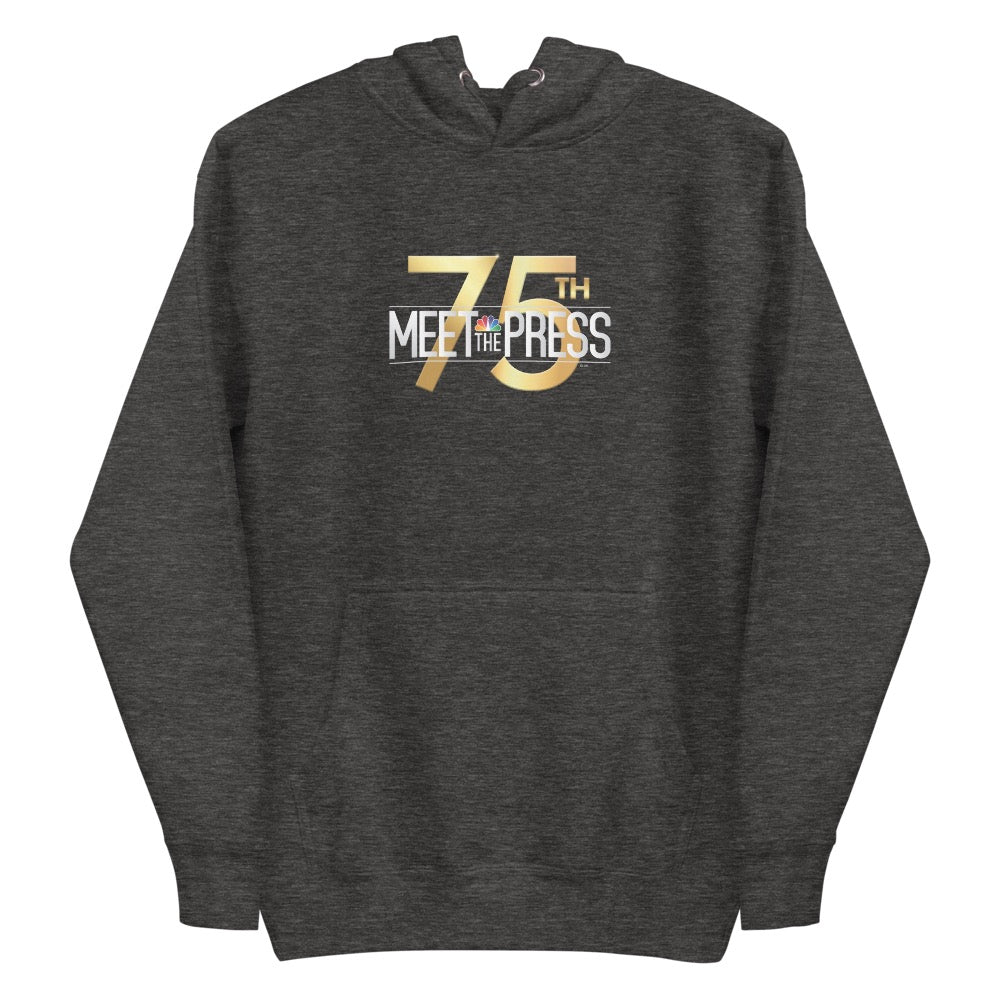 Meet The Press: 75th Anniversary Logo Unisex Premium Hoodie