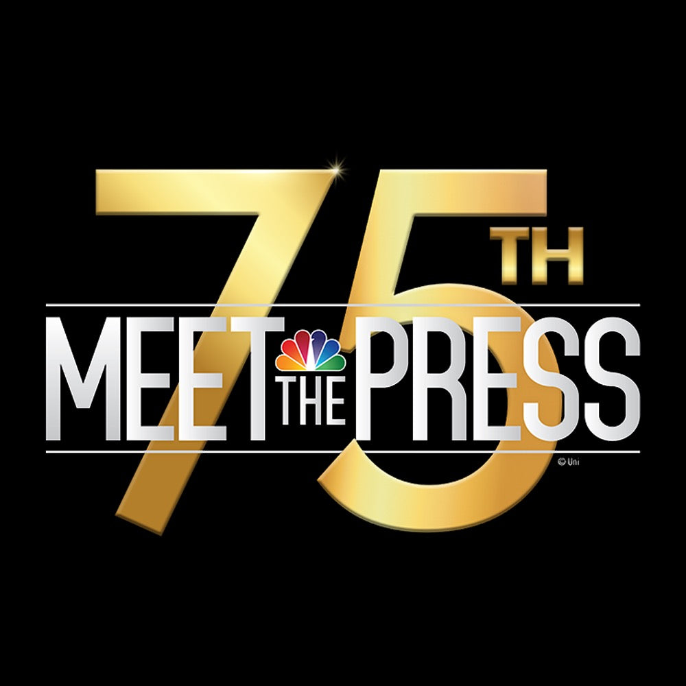 Meet The Press: 75th Anniversary Logo Unisex Premium Hoodie