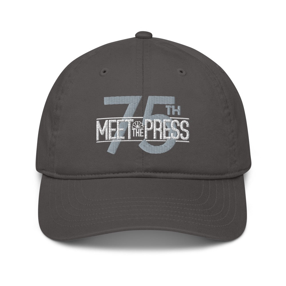 Meet The Press: 75th Anniversary Logo Organic Baseball Cap
