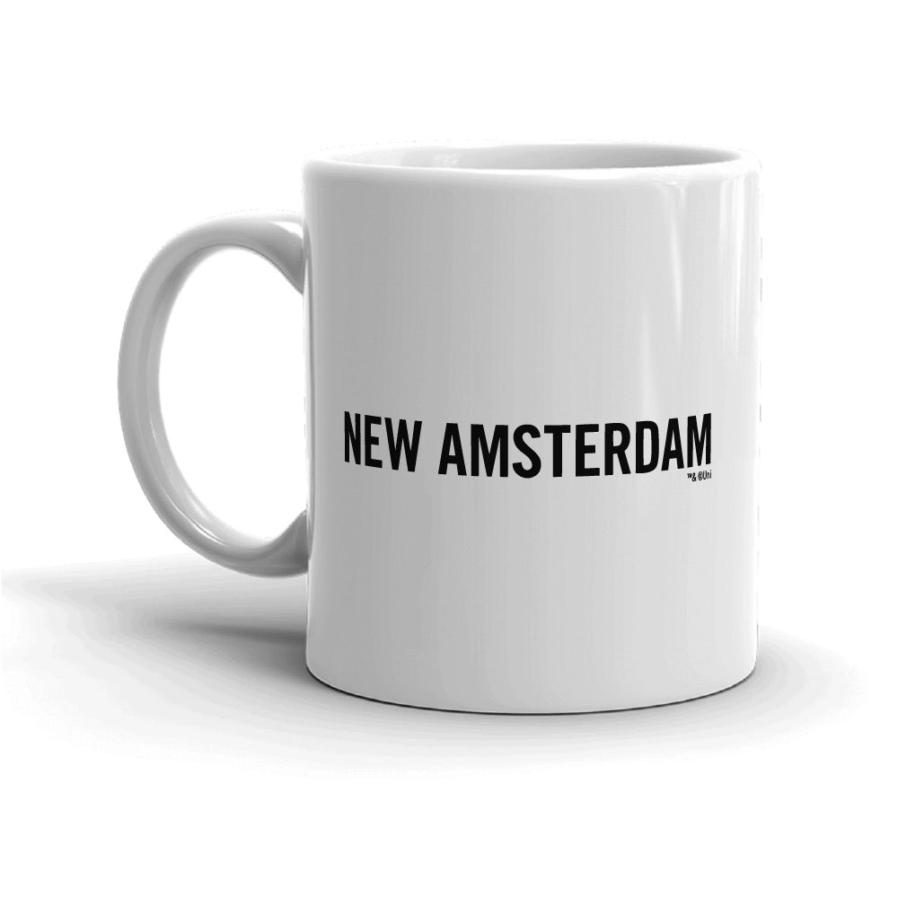 New Amsterdam How Can I Help? Mug