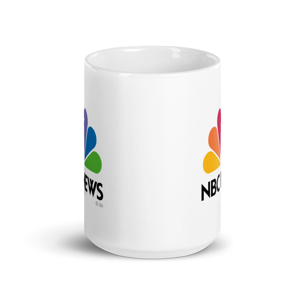 NBC News Logo White Mug