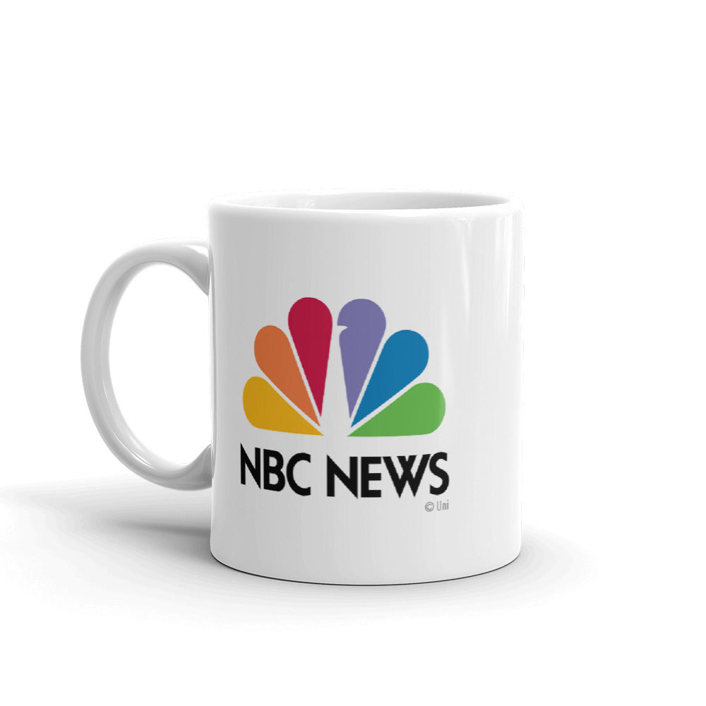 NBC News Logo White Mug