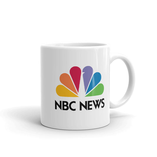 NBC News Logo White Mug