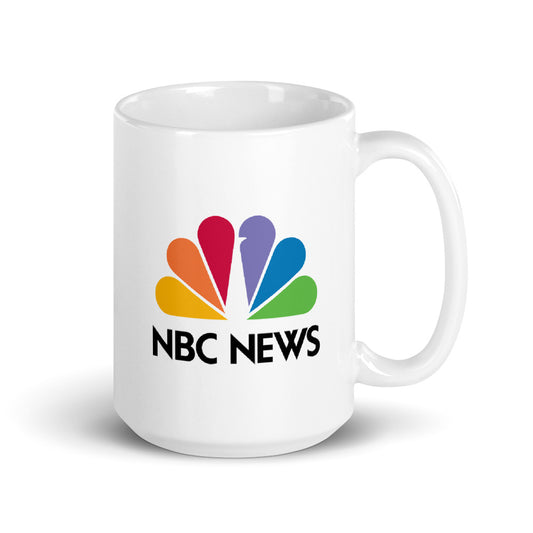 NBC News Logo White Mug