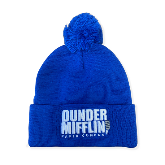 The Office Dunder Mifflin Pom Beanie