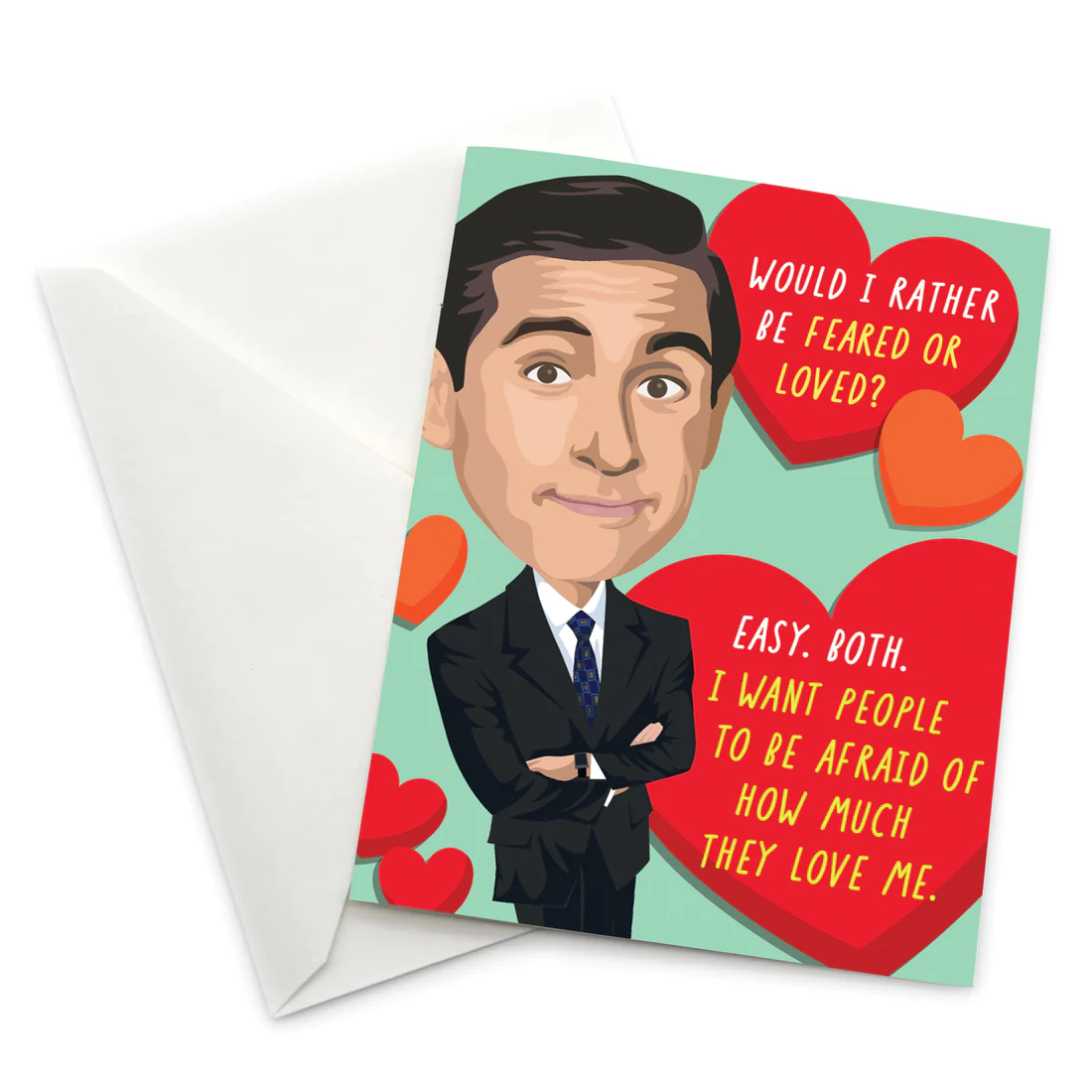 The Office Feared or Loved Greeting Card
