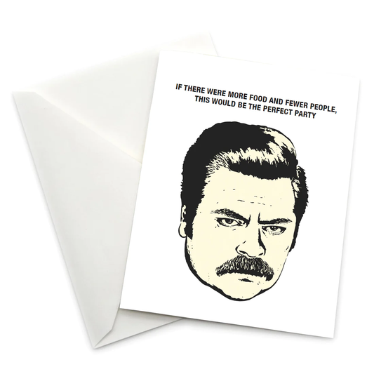 Parks & Rec Perfect Party Greeting Card