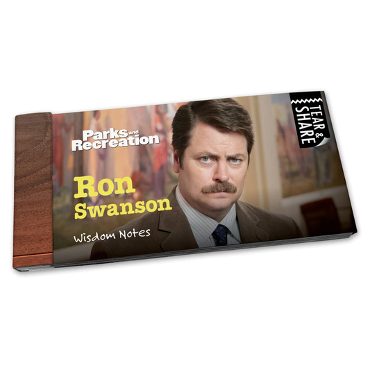 Parks and Recreation Ron Swanson Wisdom Notes