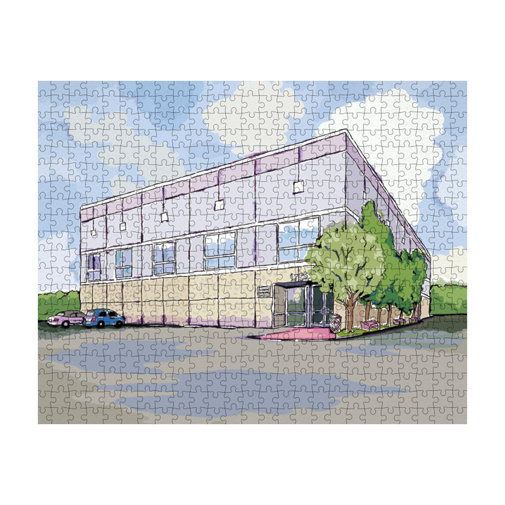 The Office Pam Watercolor Painting Puzzle