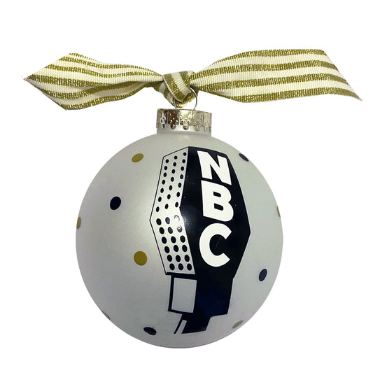 NBC Vintage Logo Glitter Ornament