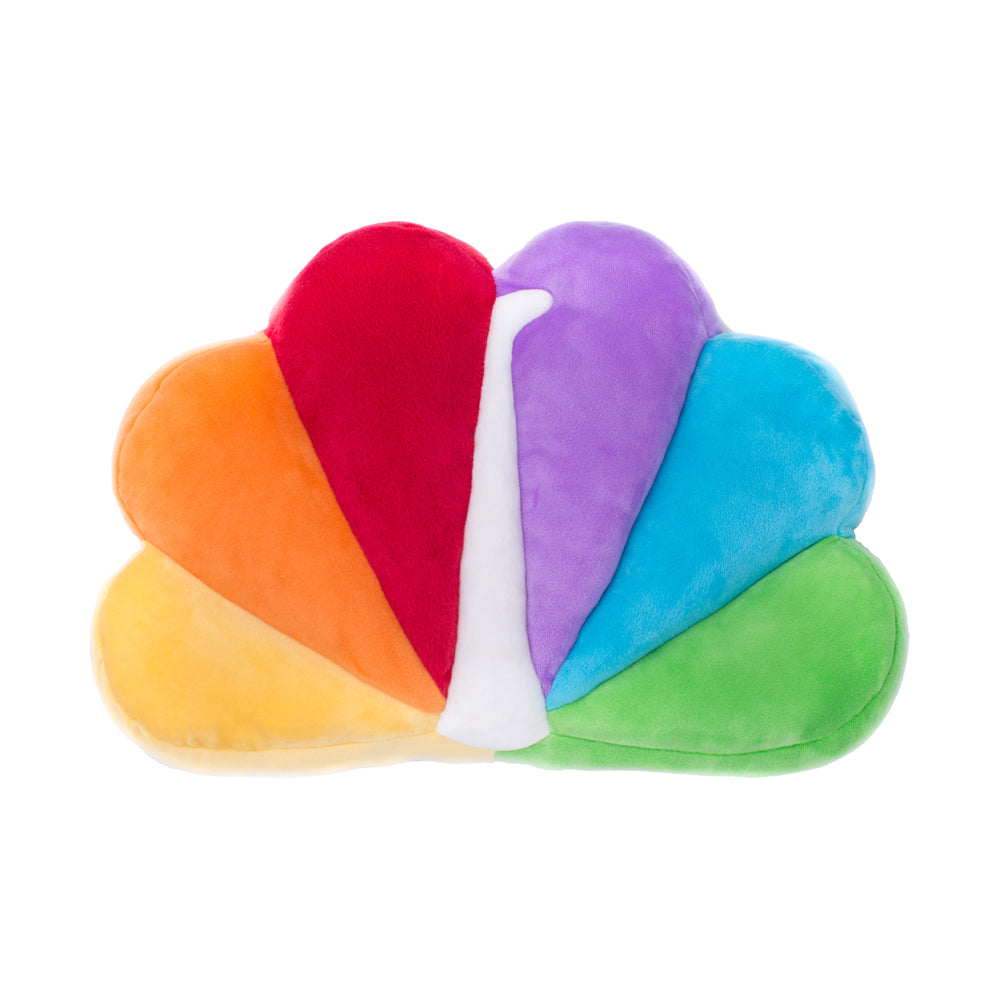 NBC Peacock Pillow
