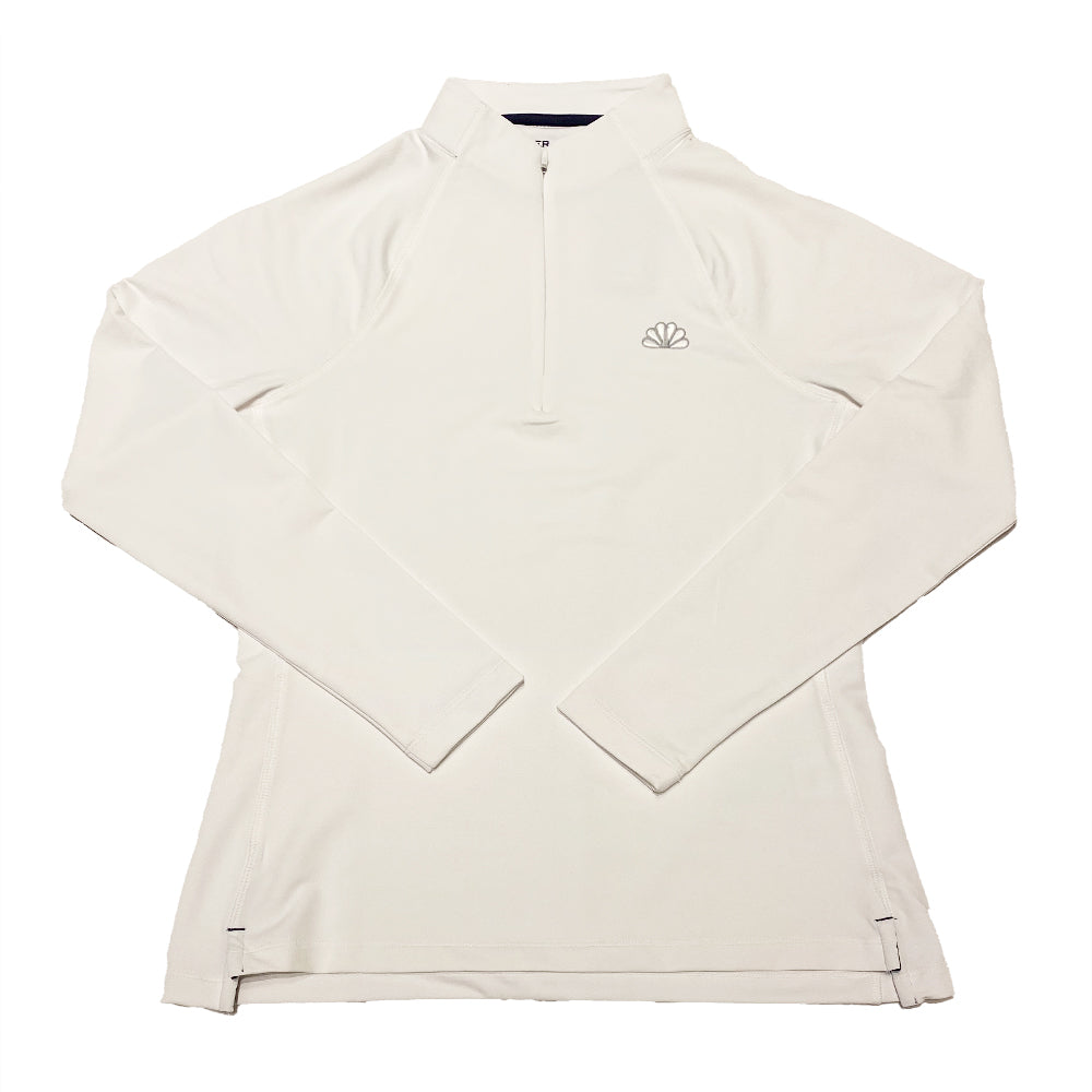 NBC x Peter Millar Women's White Quarter Zip