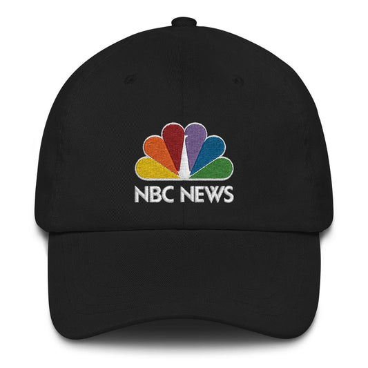 NBC News Stacked Logo Embroidered Hat