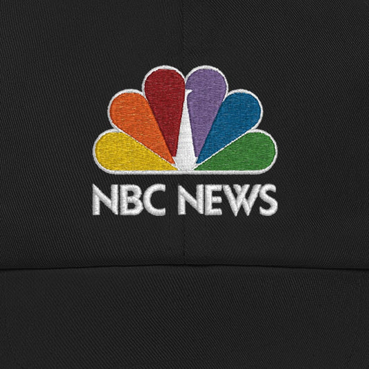 NBC News Stacked Logo Embroidered Hat