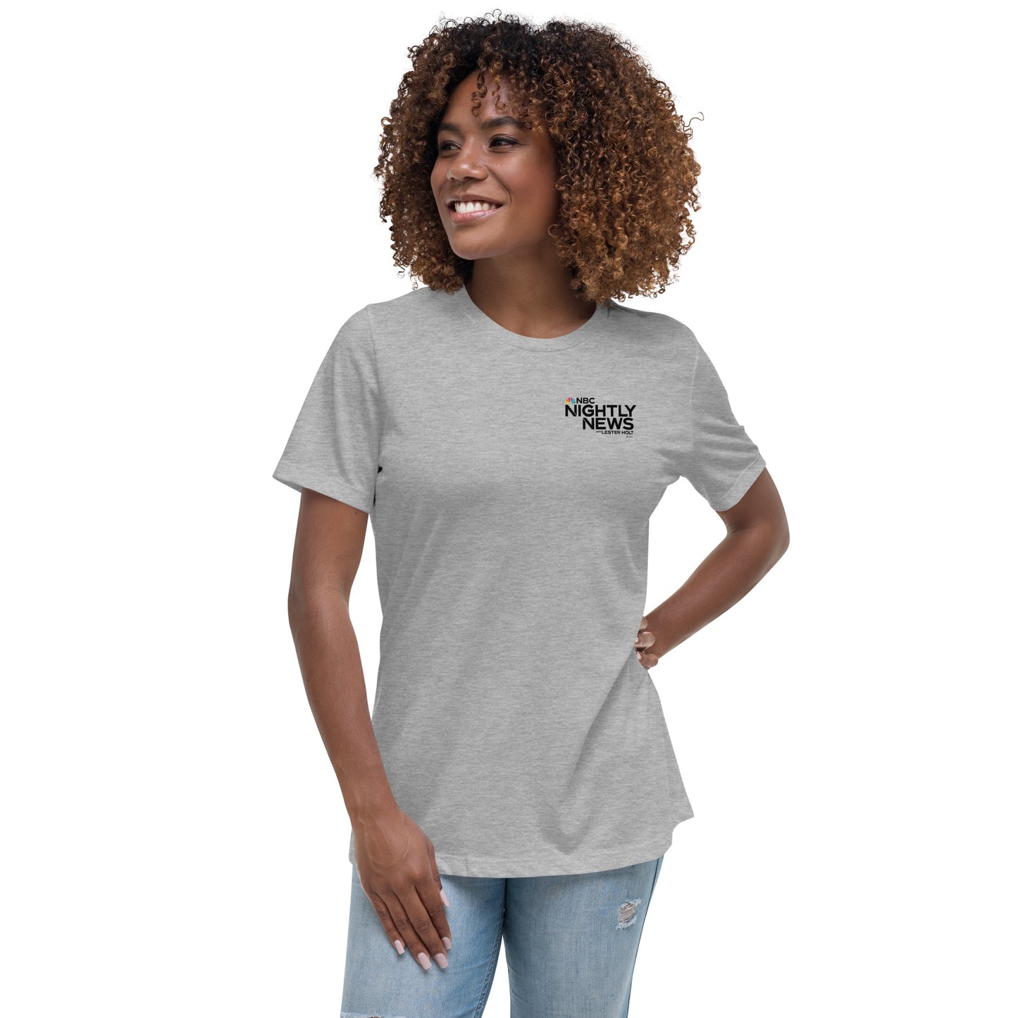 Nightly News Logo Women's Relaxed T-Shirt