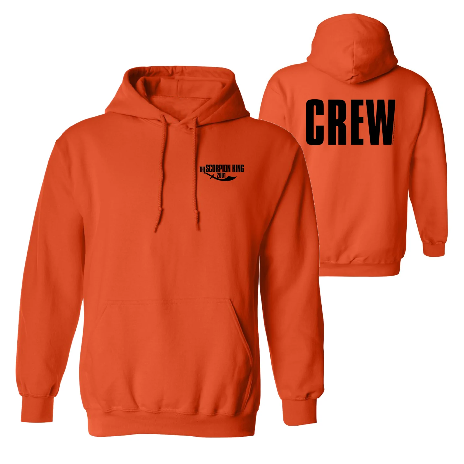 NOPE Orange Crew Hoodie