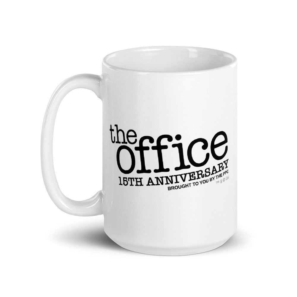 The Office 15th Anniversary White Mug