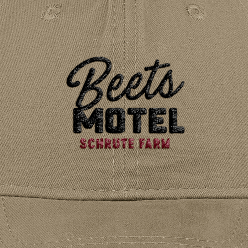 The Office Beets Motel Embroidered Hat