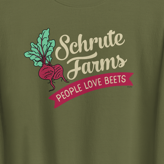 The Office Beets Motel Fleece Crewneck Sweatshirt