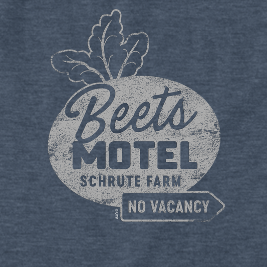 The Office Beets Motel Unisex 3/4 Sleeve Raglan Shirt