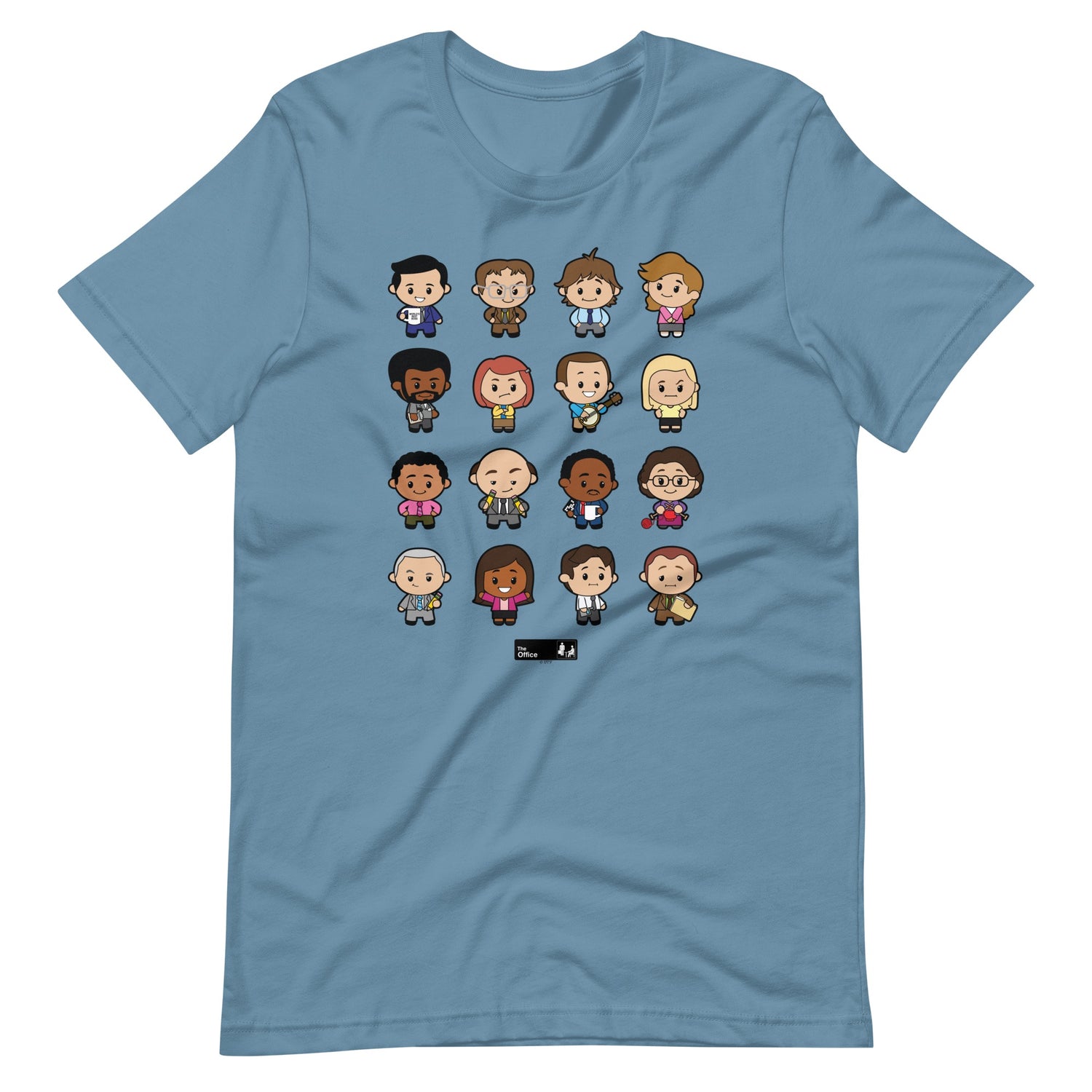 The Office Cute Collection Characters Adult Short Sleeve T-Shirt