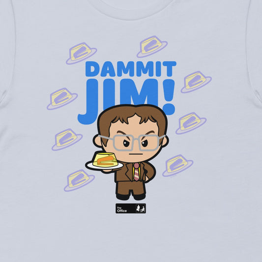 The Office Cute Collection Dammit Jim! Adult Short Sleeve T-Shirt