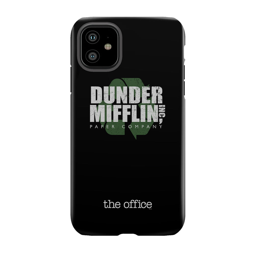 The Office Dunder Mifflin Recycle iPhone Tough Phone Case