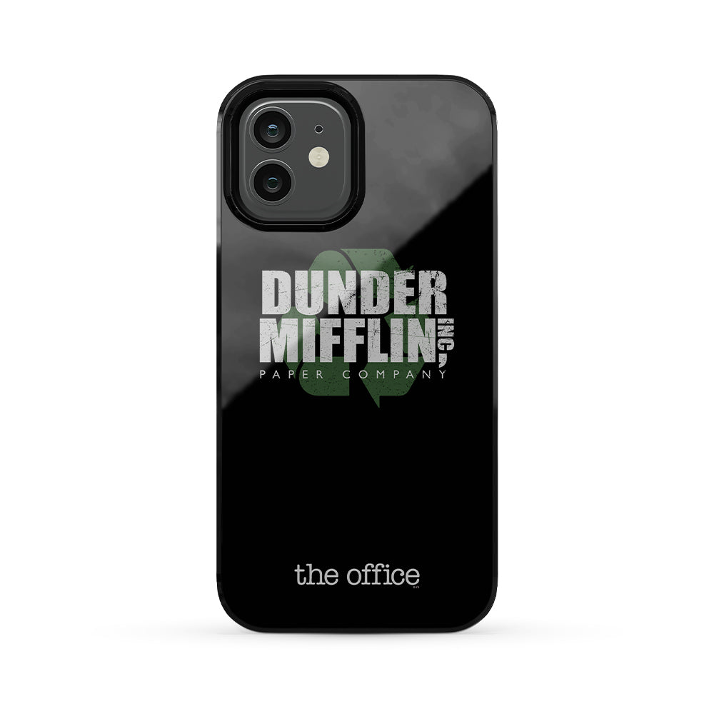 The Office Dunder Mifflin Recycle iPhone Tough Phone Case
