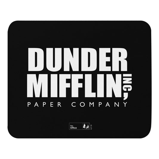The Office Dunder Mifflin Logo Mouse Pad