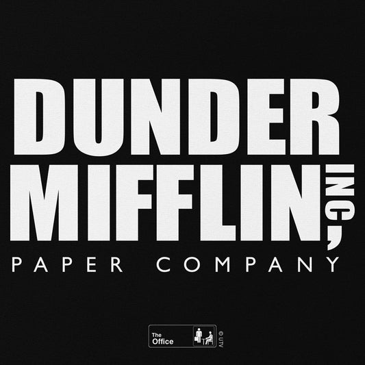 The Office Dunder Mifflin Logo Mouse Pad