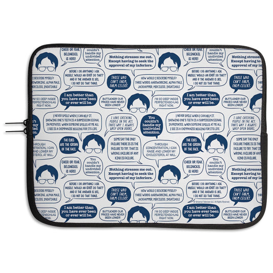 The Office Dwight Quotes Laptop Sleeve