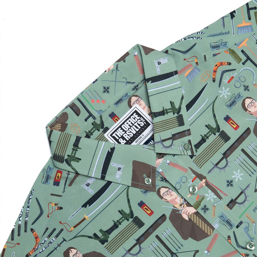 The Office Dwight Schrute, Office Protector Button Down Shirt