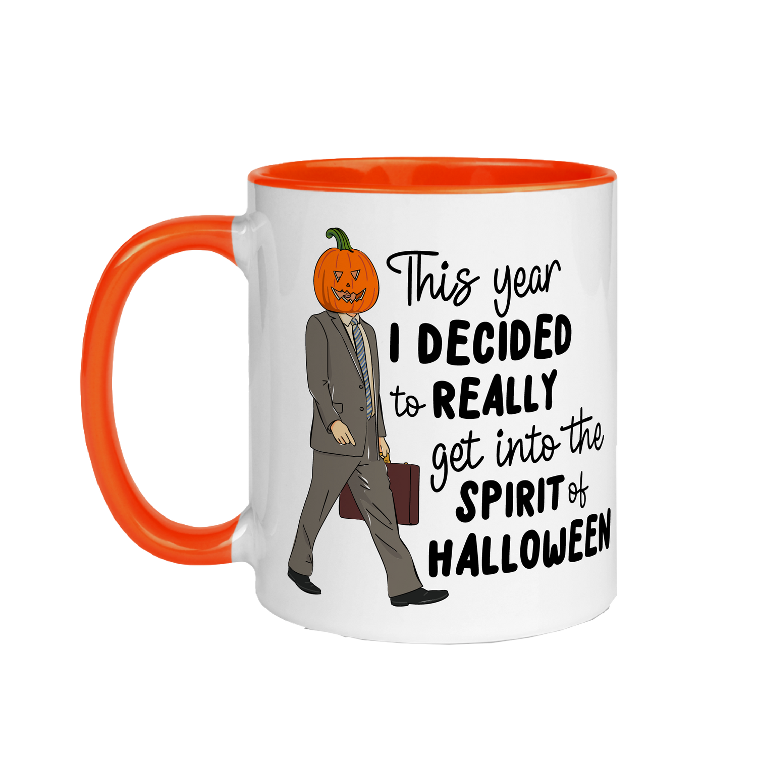 The Office Dwight Halloween Two-Tone Mug