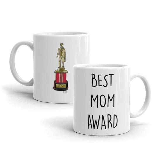 The Office Best Mom Dundie Award White Mug