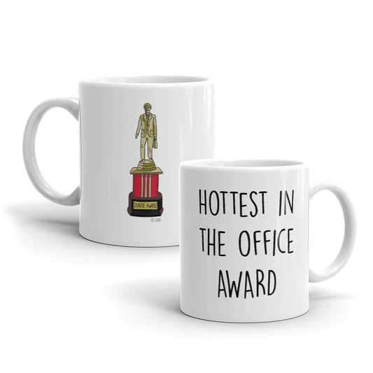 The Office Hottest in the Office Dundie Award White Mug