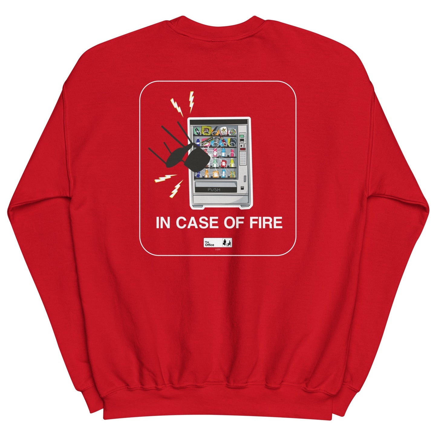 The Office In Case of Fire Crewneck Sweatshirt