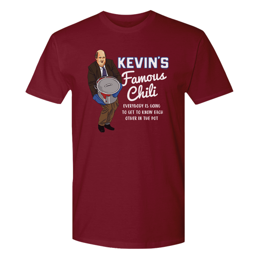 The Office Kevin's Famous Chili Adult Short Sleeve T-Shirt