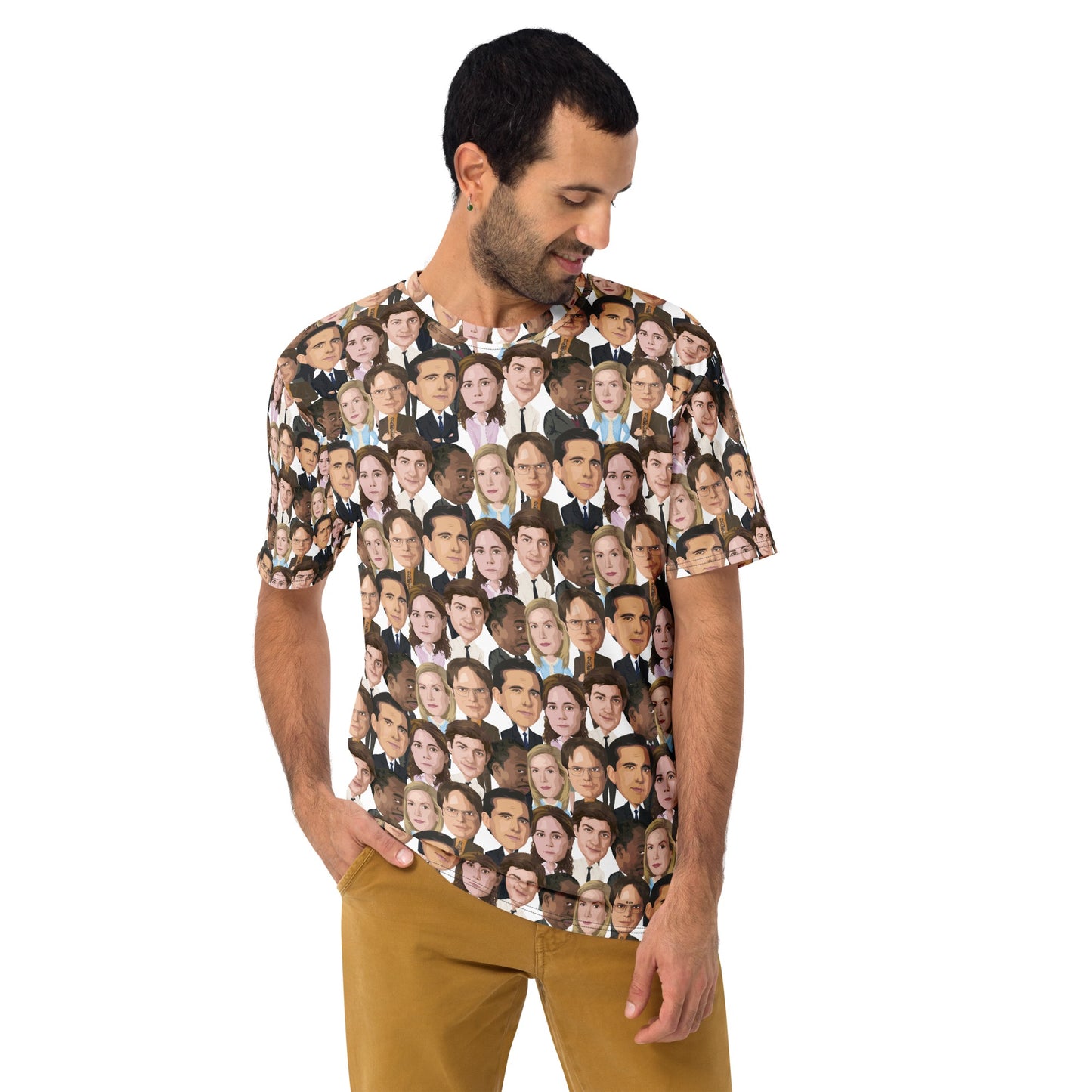 The Office Character Pattern Unisex Short Sleeve T-Shirt
